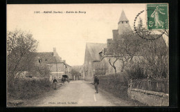 CPA Amné, Entree Du Bourg  - Andere & Zonder Classificatie