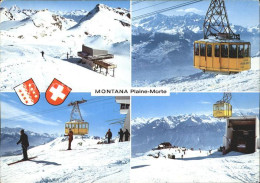 12244966 Montana VS Plaine Morte Seilbahn Skigebiet Montana - Andere & Zonder Classificatie