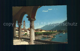 12240376 Ascona TI Hafen Und Hauptplatz Ascona - Autres & Non Classés