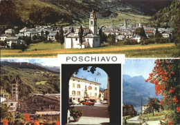 12230706 Poschiavo Ortsansichten Kirche  Poschiavo - Andere & Zonder Classificatie