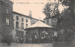 LAPRUGNE (Allier) - La Prugne - La Fête Forraine Au Village - Manège De Petits Chevaux - Voyagé 1908 (2 Scans) - Other & Unclassified