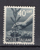 Y0004 - ITALIA Ss N°546 - ITALIE Yv N°484 * DEMOCRATICA - 1946-60: Nuevos