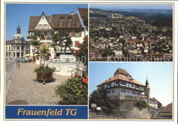 12223346 Frauenfeld Schloss Brunnen Fliegeraufnahme Frauenfeld - Altri & Non Classificati