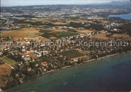 12212186 Preverenges Kiosque Des Uttins Vue Aerienne Preverenges - Altri & Non Classificati