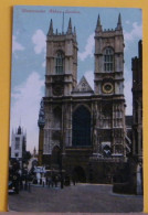 (LO2) LONDRA - LONDON - ANIMATA - WESTMINSTER ABBEY LONDON SERIE N° 3  - NONO VIAGGIATA - Westminster Abbey