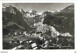 WENGEN:  UND  BREITHORN  -  PHOTO  -  KLEINFORMAT - Wengen