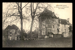 27 - HARCOURT - LE CHATEAU ET LE PONT-LEVIS - Harcourt