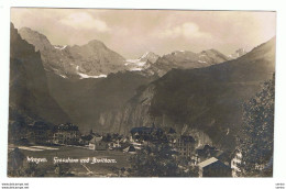 WENGEN:  GROSSHORN  UND  BREITHORN   -  PHOTO  -  NACH   OSTERREICH -  KLEINFORMAT - Wengen