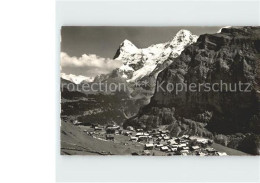 12081996 Muerren BE Mit Eiger Moench Muerren - Andere & Zonder Classificatie