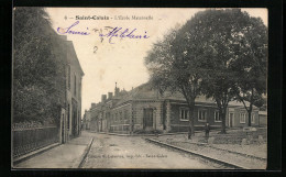 CPA Saint-Calais, L`Ecole Maternelle  - Saint Calais