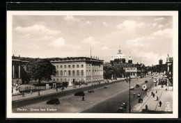 AK Berlin, Unter Den Linden, An Der Universität  - Mitte