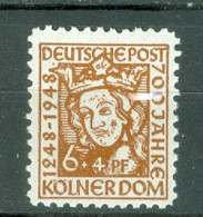 Allemagne  Bizone  Yvert  37  * *  TB    - Other & Unclassified