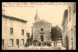 38 - ST-QUENTIN-FALLAVIER - PLACE DE L'EGLISE - Autres & Non Classés