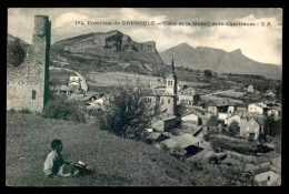 38 - CLAIX - VUE GENERALE ET LE MASSIF DE LA CHATREUSE - Claix