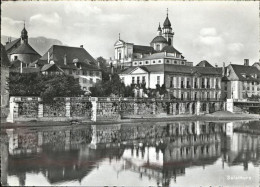 11385540 Solothurn Blick Vom Aare Ufer Kathedrale Solothurn - Altri & Non Classificati