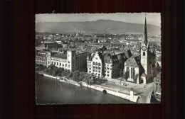 11385539 Zuerich Limmat Kirche Uetliberg Fliegeraufnahme Zuerich - Autres & Non Classés