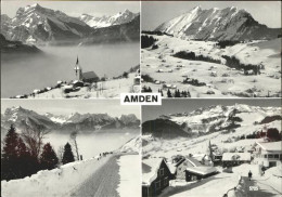 11385529 Amden SG Wintersportplatz Nebel Ueberm Walensee Betlis - Sonstige & Ohne Zuordnung