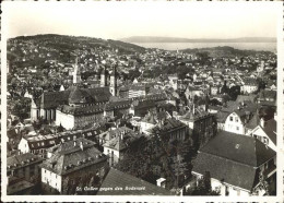 11385436 St Gallen SG Blick Ueber Die Stadt Kirche Bodensee St. Gallen - Altri & Non Classificati