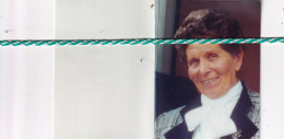 Maria De Langhe-Janssens, Zwijndrecht 1920, Edegem 2000. Foto - Décès
