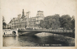 CPA France Paris L'Hotel De VIlle - Andere Monumenten, Gebouwen