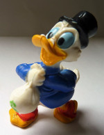 ANCIENNE FIGURINE PVC DISNEY PICSOU AVEC SA BOURSE  / 6 CM NESTLE - Disney