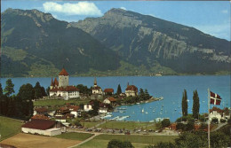 11385353 Spiez BE Schloss Thunersee Ralligstoecke Berner Alpen Spiez - Andere & Zonder Classificatie