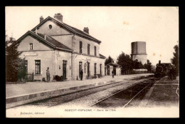 55 - ROBERT-ESPAGNE - ARRIVEE DU TRAIN EN GARE DE CHEMIN DE FER - EDITEUR REBOULET - Other & Unclassified