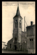 55 - VERDUN - RECONSTRUIT - FAUBOURG PAVE - LA NOUVELLE EGLISE ST-JEAN-BAPTISTE - EDITEUR H. FREMONT ET FILS - Verdun