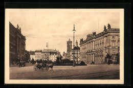 AK Berlin, Schlossplatz Mit Kutsche  - Mitte