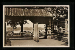 AK Berlin-Wannsee, Nikolskoe, Ausblick Vom Blockhaus Auf Die Havel  - Wannsee