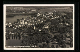 AK Waldsee /Wttbg., Ortsansicht Vom Flugzeug Aus  - Bad Waldsee