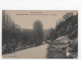 AJC - Saint Leonard - Arrivée De La Route De Gesvres - Les Gorges - Saint Leonard Des Bois