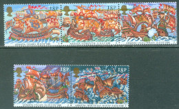 Grande Bretagne  Yv 1319/1323     * *  TB  Dont Bateau  - Unused Stamps