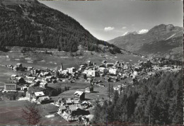 11385021 Saas-Fee Ortsblick Mit Alpen Panorama Saas-Fee - Altri & Non Classificati