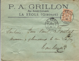 1A1 --- 33 LA REOLE A2 Mouchon P.A. Grillon En Arrivée Daguin Solo Toulouse (31) - 1900 – 1949