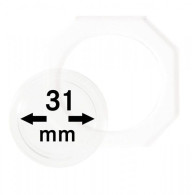 Lindner Münzkapsel OCTO 31mm OS031, 2er Pack Neu - Material