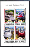 Guinea KB Mit 13175-13178 Postfrisch Zug #HE888 - Guinee (1958-...)