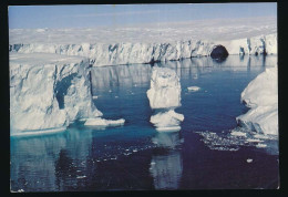 CPSM / CPM 10.5 X 15 Terres Australes Et Antarctiques Françaises Terr ADELIE Iceberg Et Glacier De L'Astrolabe - TAAF : Franz. Süd- Und Antarktisgebiete