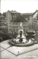 11384904 La Chaux-de-Fonds Fontaene Brunnen La Chaux-de-Fonds - Sonstige & Ohne Zuordnung