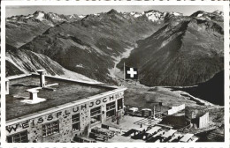 11384896 Weissfluhjoch Berghaus Mit Alpen Panorama Weissfluhjoch - Autres & Non Classés