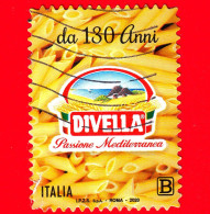 ITALIA - Usato - 2020 - 130 Anni Della Pasta F. Divella SpA – Penne Rigate - Logo - B - 2011-20: Usati