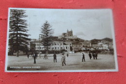 Messina Piazza Duomo 1933 Animata + Timbro Targhetta Visitate Italia - Messina