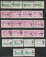 ALGERIE - COLIS POSTAUX - N°167/88 (sans Les A) * (1947) 22 Valeurs - Parcel Post