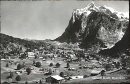 11384817 Grindelwald Panorama Mit Wetterhorn Grindelwald - Other & Unclassified