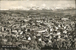 11384805 Zuerich Panorama Mit Alpen Zuerich - Other & Unclassified