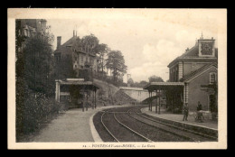 92 - FONTENAY-AUX-ROSES - LES QUAIS DE LA GARE DE CHEMIN DE FER - Fontenay Aux Roses