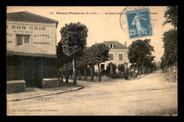 93 - NEUILLY-PLAISANCE - AVENUE GABRIEL.. ET LES ECOLES - CAFE "AU BON COIN" MAISON COMBE - Neuilly Plaisance