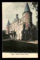 93 - GAGNY - CHATEAU DE MAISON ROUGE - CARTE COLORISEE - Gagny