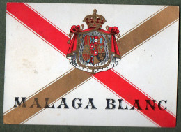 Etiquette MALAGA Blanc - Otros & Sin Clasificación