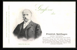 AK Friedrich Spielhagen, Deutscher Romandichter  - Ecrivains